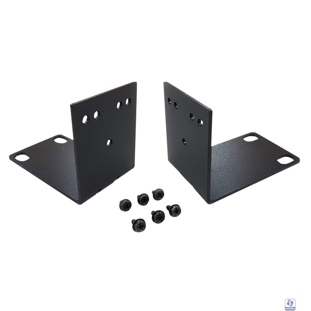Крепления для установки защищенных KVM в стойке/ 2/4-Port Single Display Secure KVM Rack Mount Kit. Aten