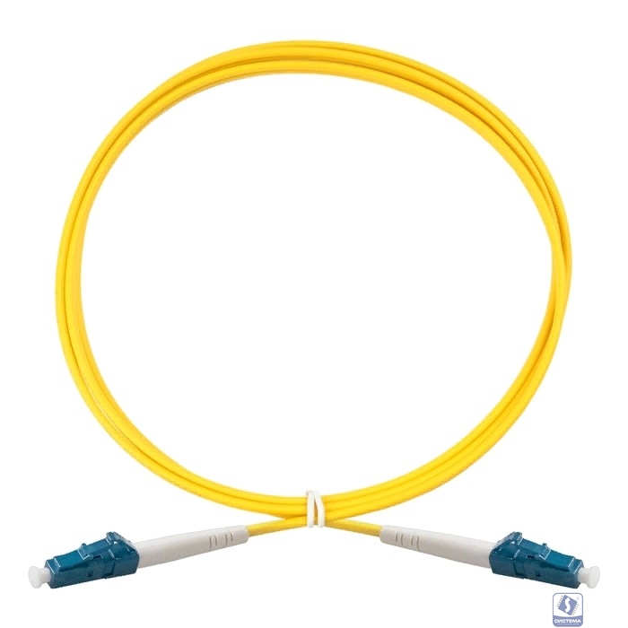 Exegate EX295129RUS Патч-корд волоконно-оптический FC-S-9-LC-LC-2M-LSZH (Шнур ВО SM 9/125 (OS2/G.652.D), LC/UPC-LC/UPC, Simplex, LSZH, 2м)