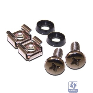 Крепежные винты для патч-панелей, 30 шт. в пачке