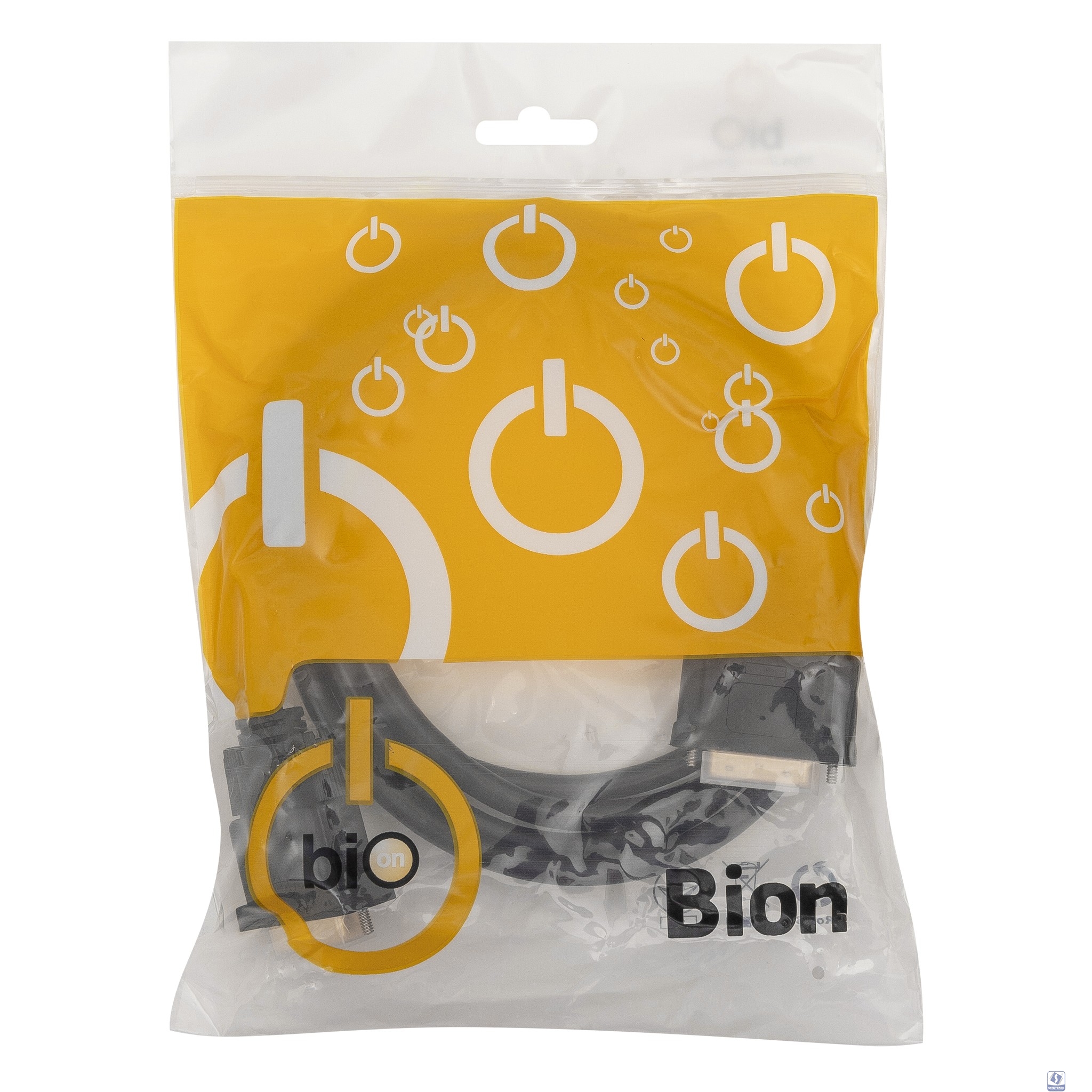 Bion Кабель DVI-D dual link 25M/25M, экран, ферритовые кольца, 1.8 м [BXP-CC-DVI2-018]