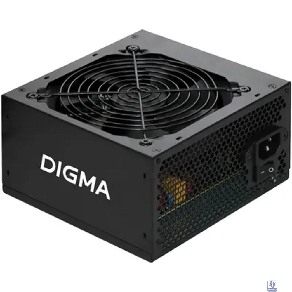 Digma DPSU-450W ATX 450W (20+4pin) 120mm fan 3xSATA RTL