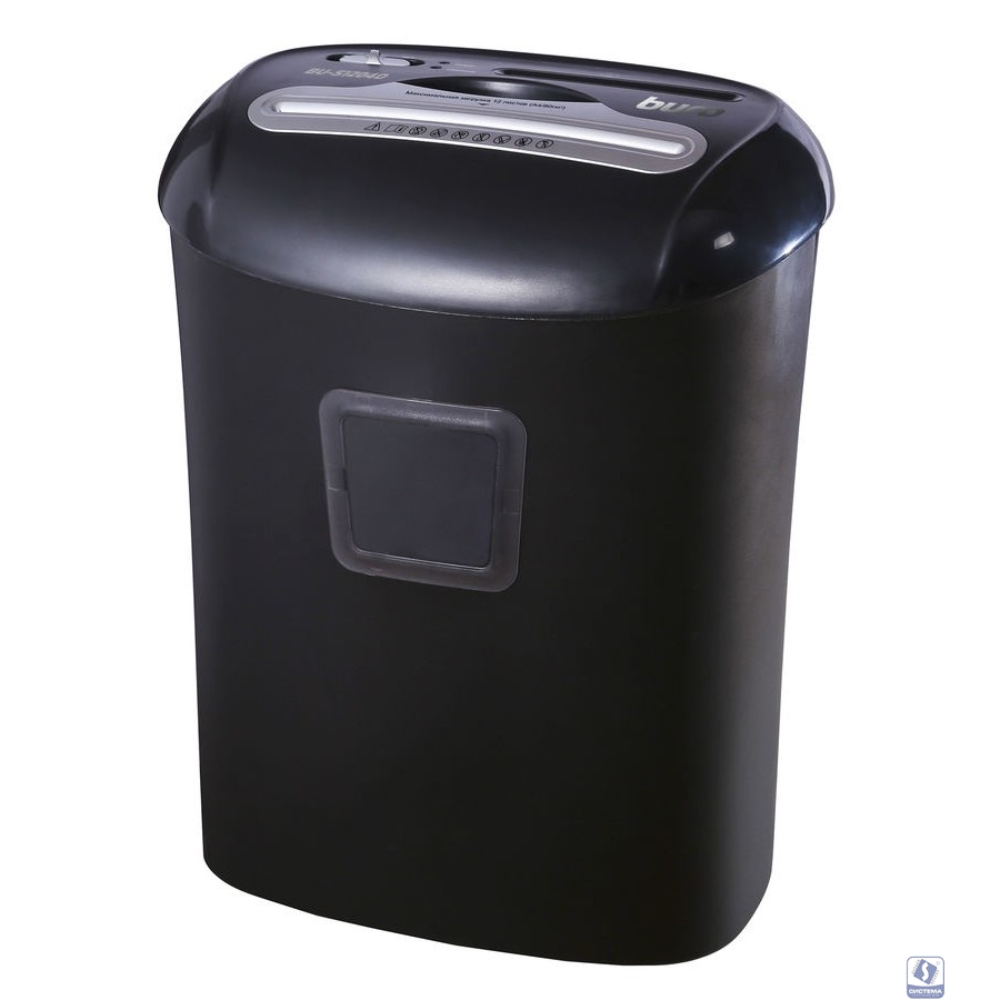 Buro Уничтожитель Office BU-S1204D (секр.P-4)/фрагменты/12лист./21лтр./пл.карты/CD 