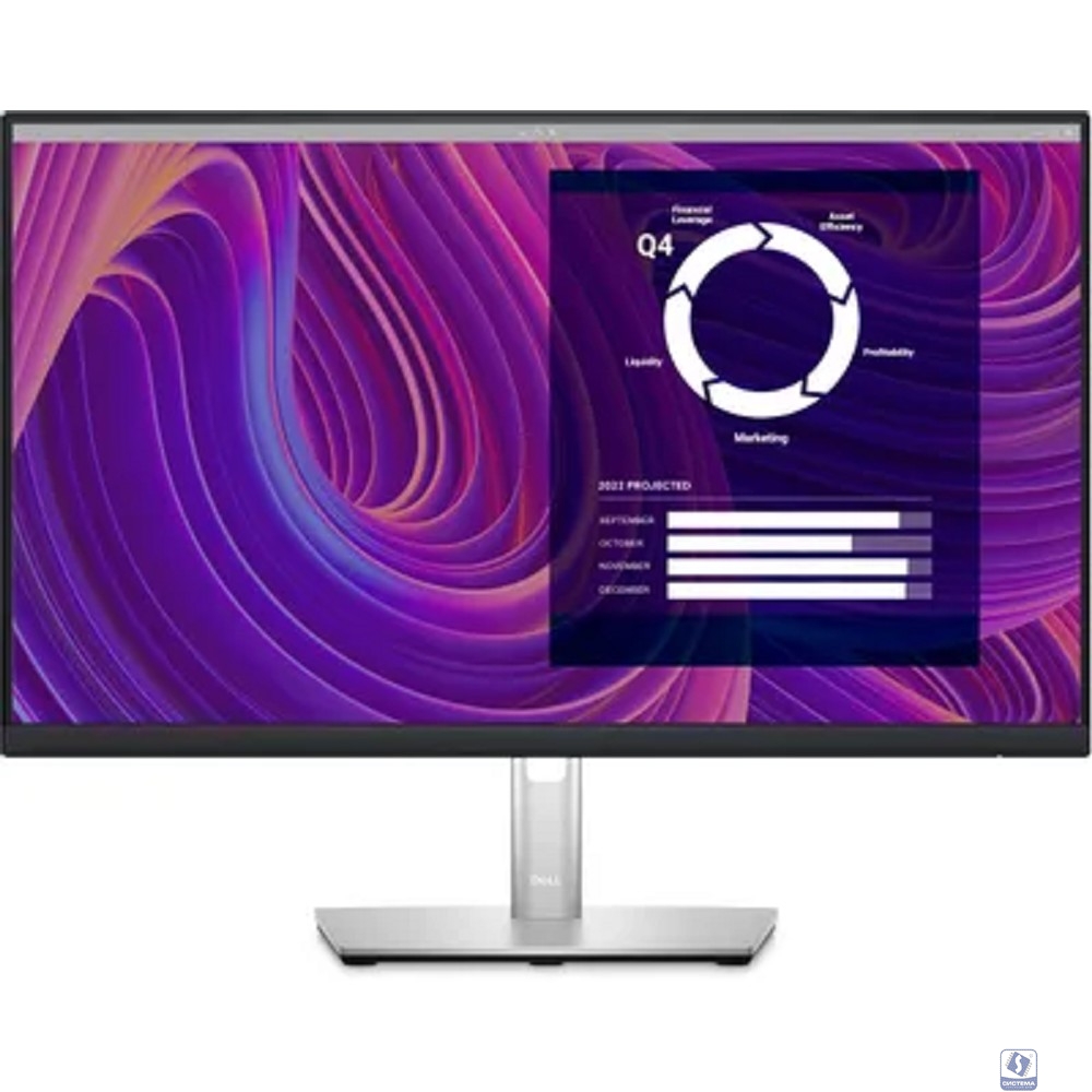 LCD Dell 24" P2423D черный и серебристый  [210-BDEG]