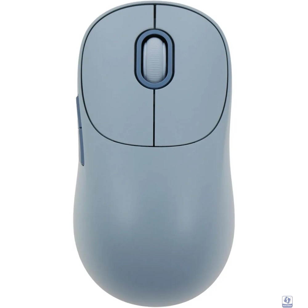 Мышь Xiaomi Wireless Mouse 3 синий оптическая 1200dpi silent беспров. BT/Radio USB для ноутбука 4but (BHR8914GL)