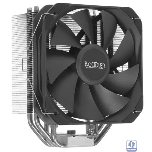PCCooler Paladin 400 S115X/1200/1700/AM4 (TDP 200W, 130mm PWM FAN, 4 тепловые трубки 6мм, 800-1600RPM, 18-28,6dBa)