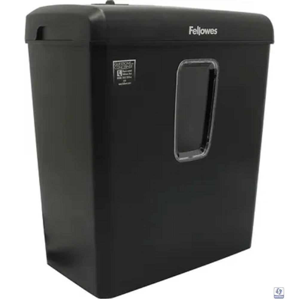 Fellowes Шредер Powershred P-30C, DIN P-4, 4х34 мм, 6 лст., 15 лтр. (FS-60081)