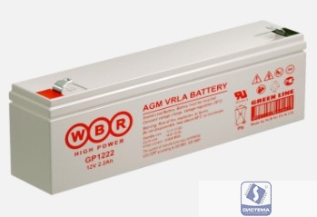 WBR Батарея GP1222 (12V/2.3Ah)