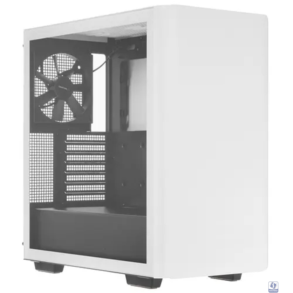 Deepcool CK500 white (ATX, без БП, 2xUSB3.2 Type-A+USB3.2 Type-C) (R-CK500-WHNNE2-G-1)