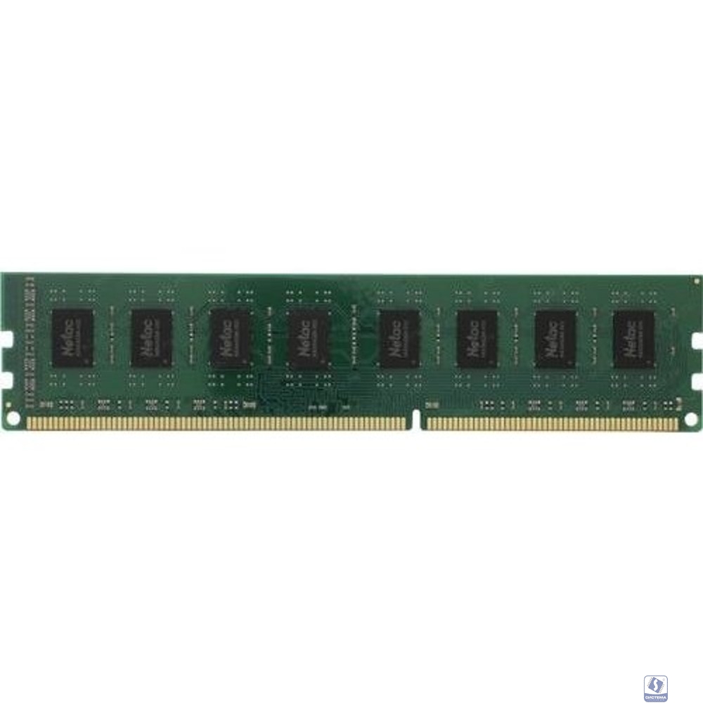 Память DIMM DDR3 4Gb PC12800 1600MHz CL11 Netac 1.5V (NTBSD3P16SP-04)