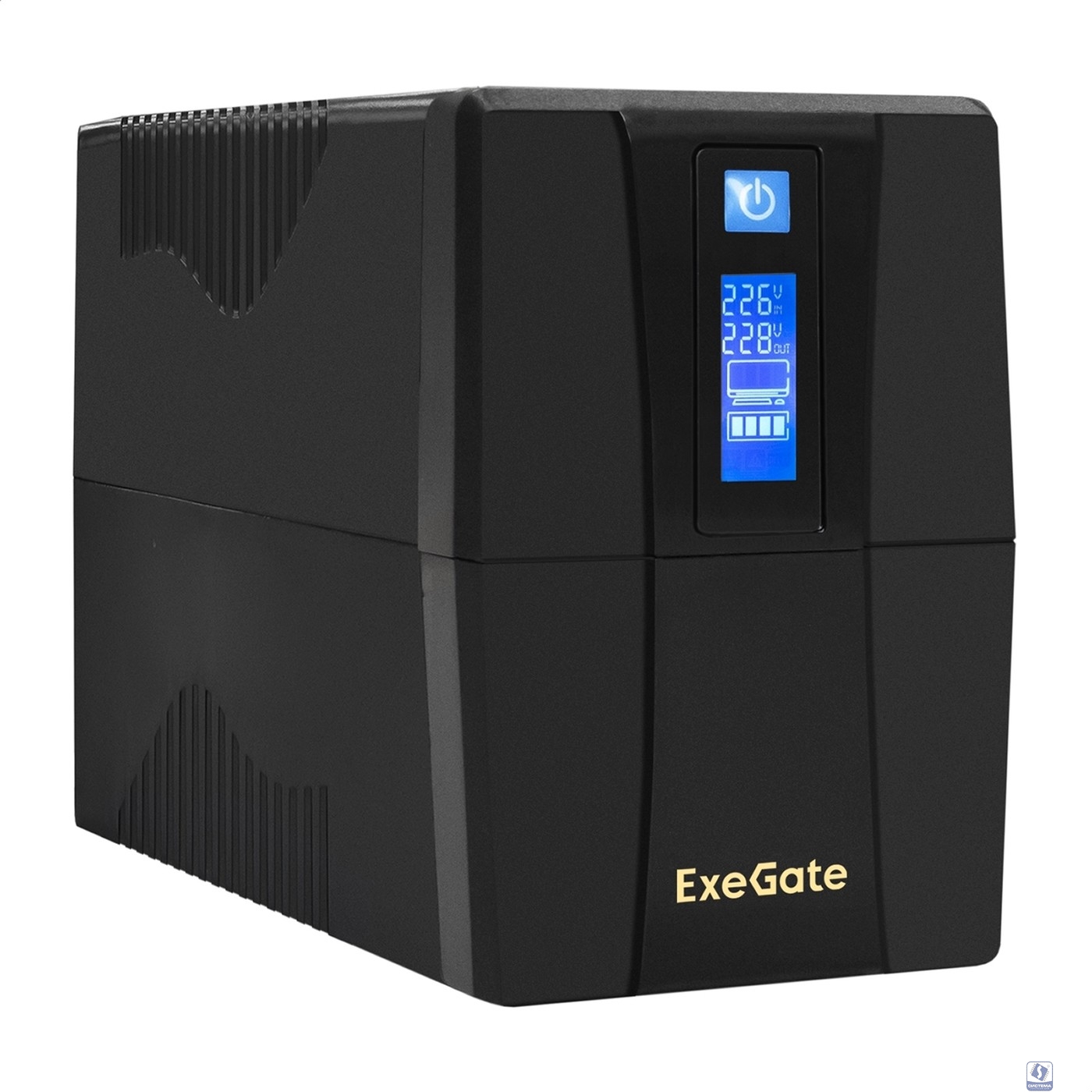 Exegate EX292775RUS ИБП ExeGate Power Smart ULB-800.LCD.AVR.4C13 <800VA/480W, LCD, AVR, 4*C13, металлический корпус, Black>