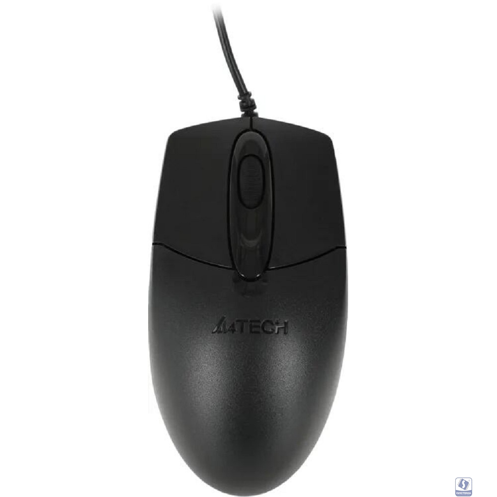 A-4Tech Мышь OP-720 (черный) USB, пров. опт. мышь, 2кн, 1кл-кн [513289]