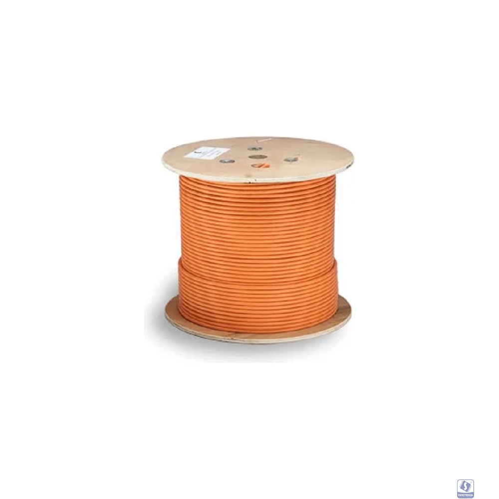 Cabeus SFTP-4P-Cat.6-SOLID-LSZH Кабель витая пара экранированная SFTP (SF/UTP), категория 6, 4 пары 0,57мм (23 AWG), одножильный (305 м)