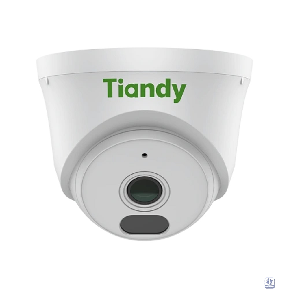 Tiandy TC-C320N 1ANB-28 купольная "турель", 2Мп, 1920x1080@30, адаптивная ИК подсветка до 30м + белая подсветка до 15м, DWDR, цвет: 0.01лк, , объектив 2.8мм, встроенный микрофон, кабель, 1xR