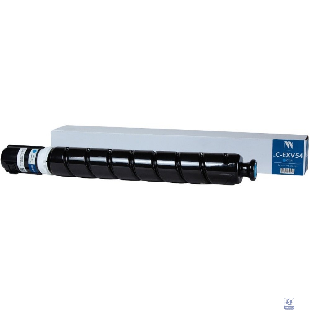 NVPrint C-EXV54C Тонер-картридж для Canon imageRUNNER C3025 (8500k) Cyan
