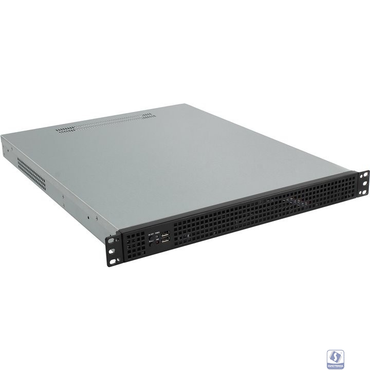 Exegate EX265499RUS Серверный корпус Pro 1U550-04 <RM 19",  высота 1U, глубина 550, БП 450ADS, USB>