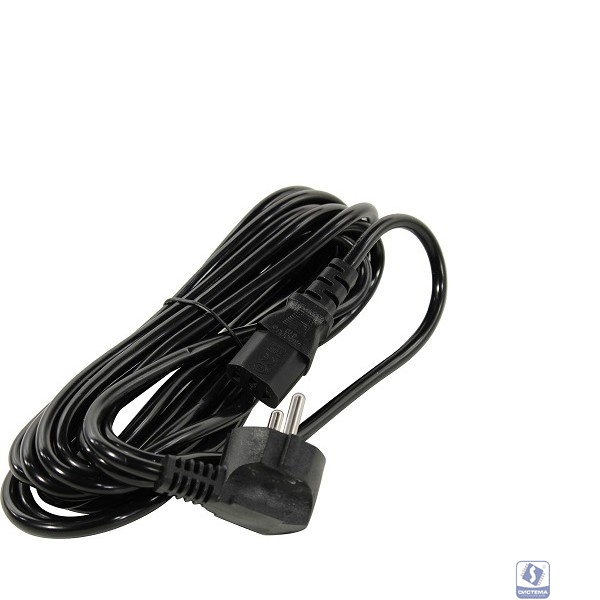 5bites Кабель питания PC207-50A IEC-320-C13 / CEE 7/7 SHCUKO / 220V / 3G*0.75MM / 5M