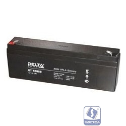 Delta DT 12022 (2.2 А\ч, 12В) свинцово- кислотный аккумулятор  