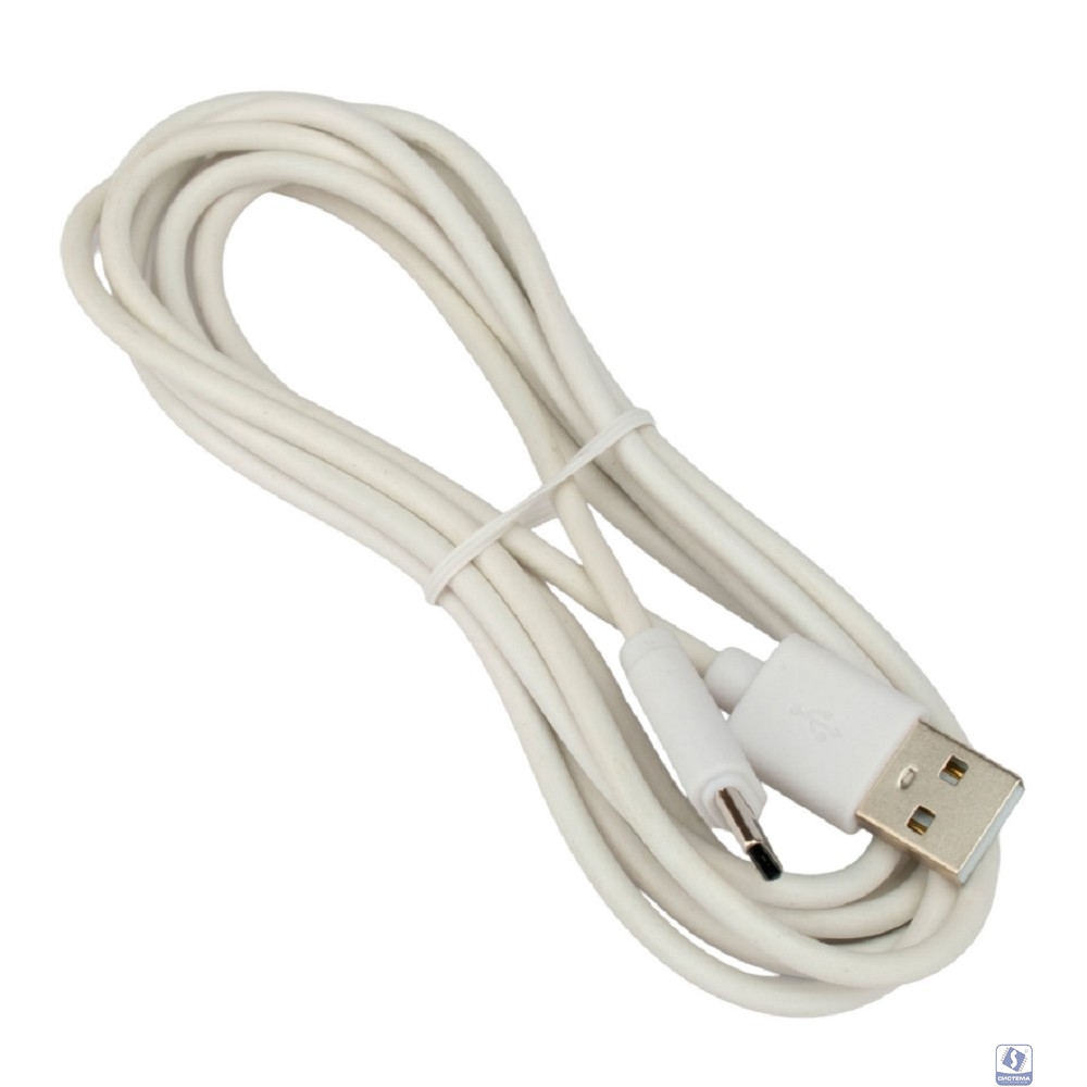 Гарнизон Кабель USB2.0 AM/Type-C, медь, 1.8м, белый, пакет (GCC-USB2-AMCM-6-W)