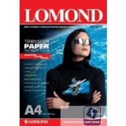 LOMOND 0808425 Термотрансфер A4/50л струйный для тёмных тканей
