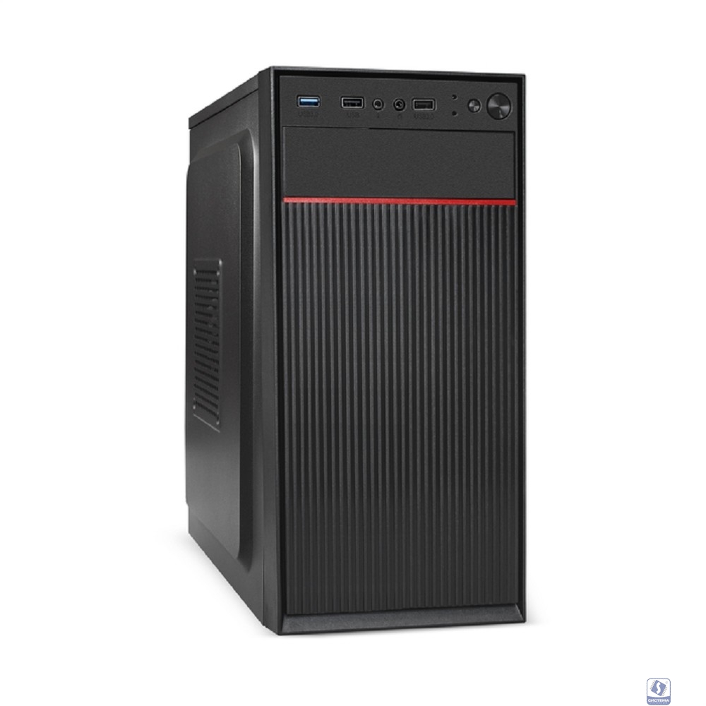 Exegate EX292351RUS Корпус Minitower ExeGate BAA-113U (mATX, без БП, 2*USB+1*USB3.0, аудио, черный)