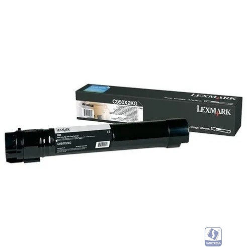 Lexmark C950X2KG Картридж, Black 