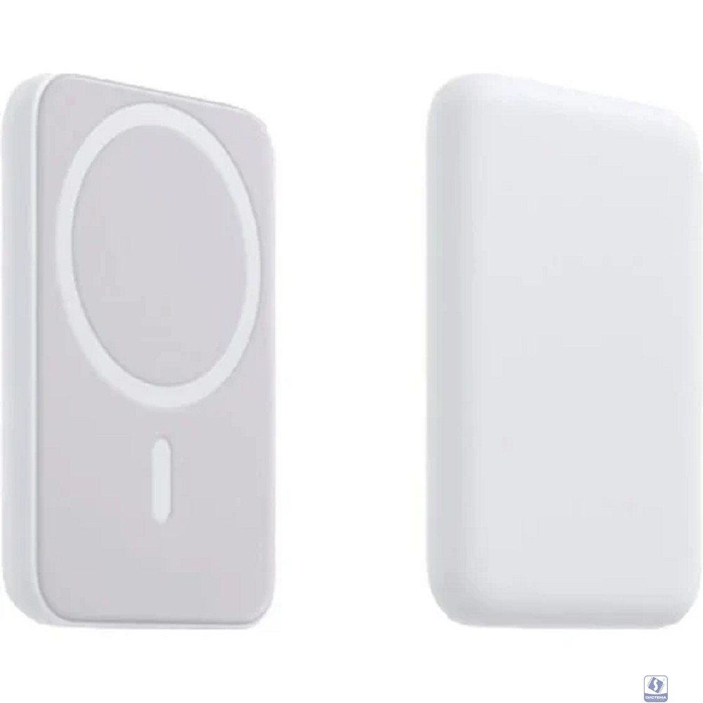 Rexant (30-2053) Портативное беспроводное зарядное устройство Power Bank (аккумуляторная батарея) 5000 mAh, MagSafe, белое