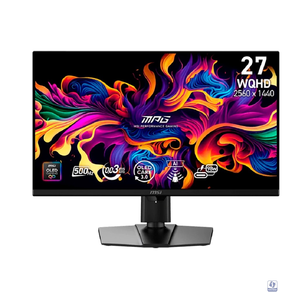 MSI 26.5" MPG 271QR QD-OLED X50 черный 