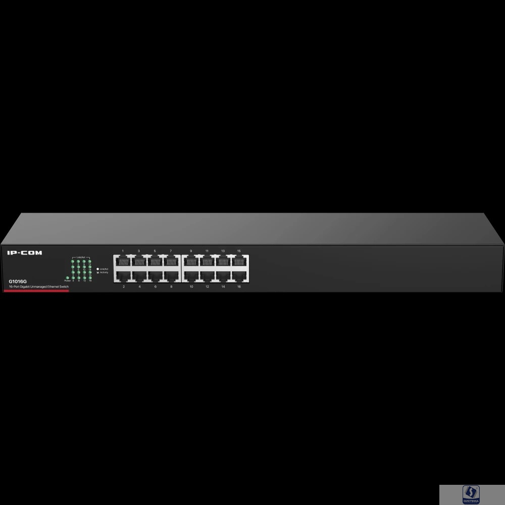 IP-COM G1016G Коммутатор в стойку, 16*1Gbit RJ45