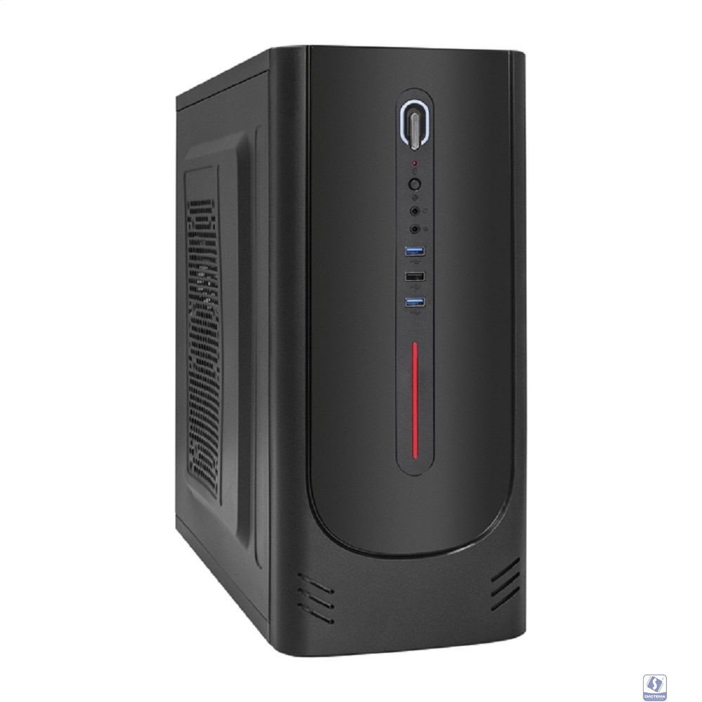 Exegate EX299369RUS Корпус Miditower ExeGate XP-340U-UNS350 (ATX, БП UNS350 с вент. 12см, 1*USB+2*USB3.0, аудио)