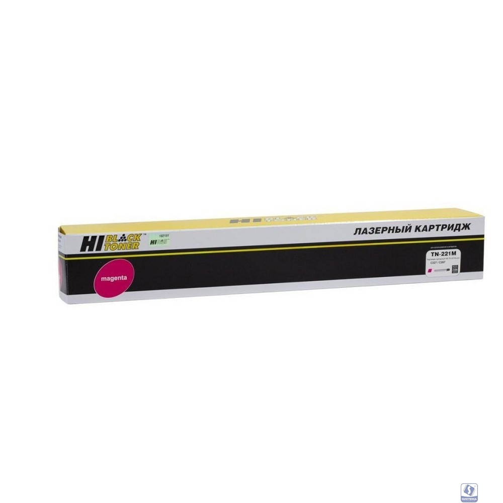Hi-Black TN-221M Тонер-картридж для Konica-Minolta bizhub C227/287, M, 21K
