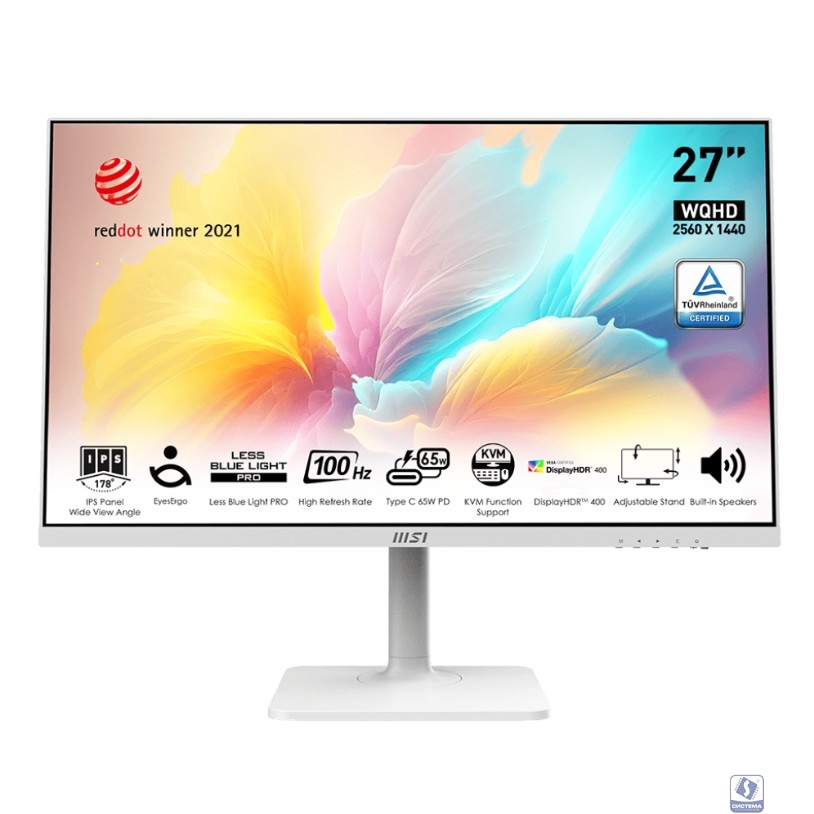 MSI Modern 27" MD272QXPW  белый 