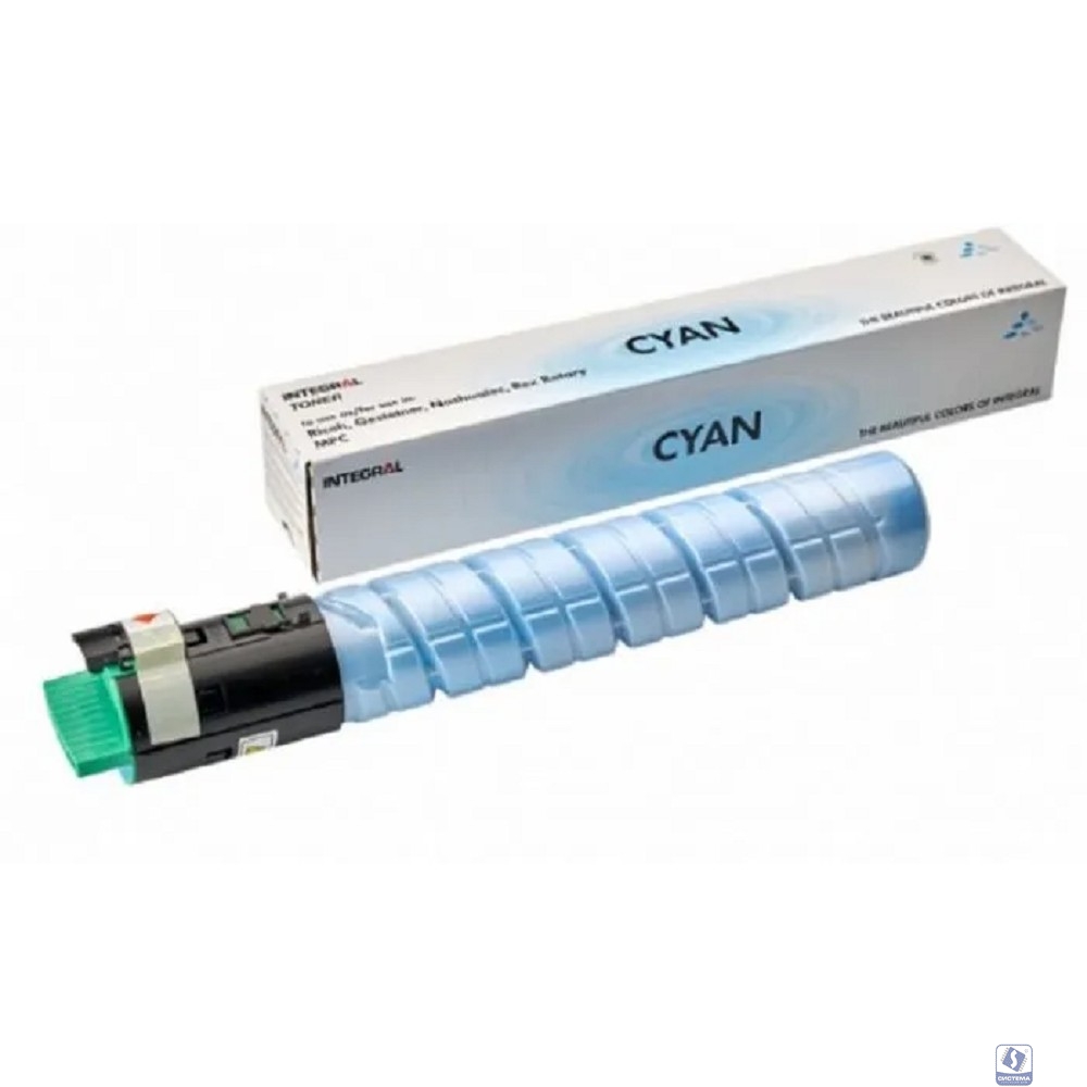 Тонер-картридж Integral  для Ricoh MP C-2030, C-2031, C-2050, C-2530, C-2531, C-2550, C-2051AD, C-2551, C-2551ADc чипом (high capacity) синий  MP C-2030, C-2031, C-2050, C-2530, C-2531, C-2550, C-2051