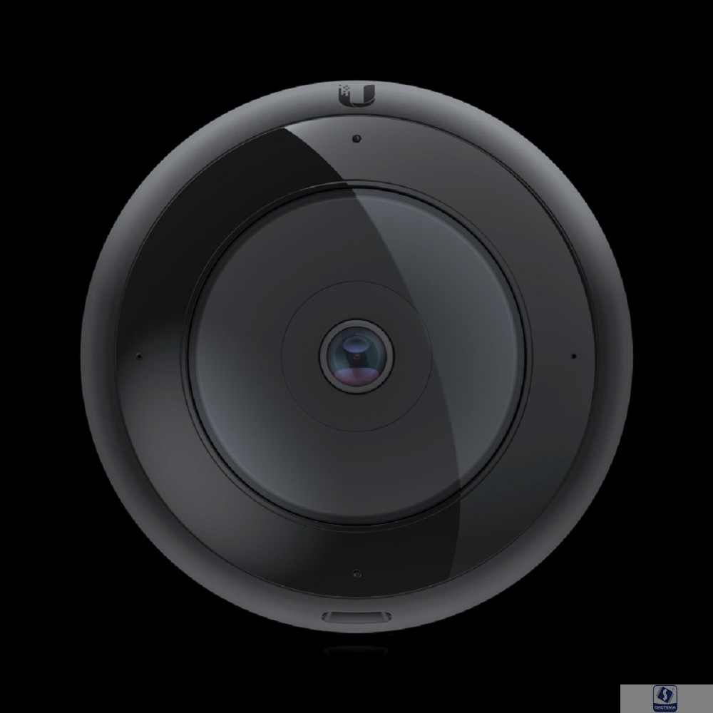 UBIQUITI UVC-AI-360 PTZ-видеокамера 360°, 1920 х 1920, 30 к/с, черный