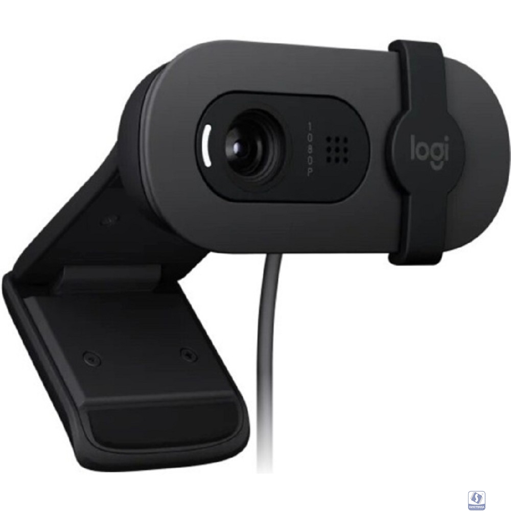 Веб-камера/ Logitech Brio 100 Full HD webcam - GRAPHITE – USB (960-001585)