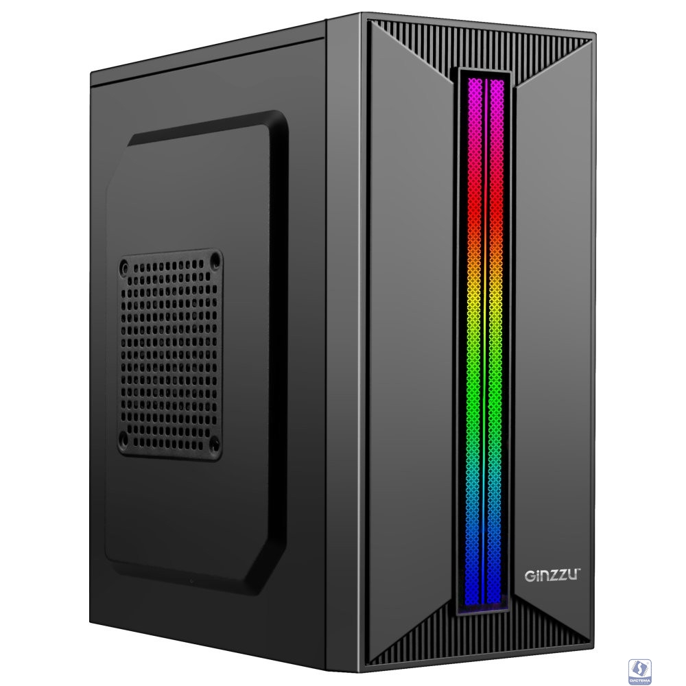 Ginzzu B350 2*USB 2.0,AU  w/o PSU