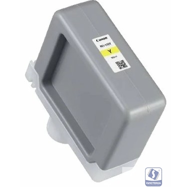Картридж струйный Canon PFI-110 Y 2367C001 желтый (160мл) для Canon TX-2000/3000/4000