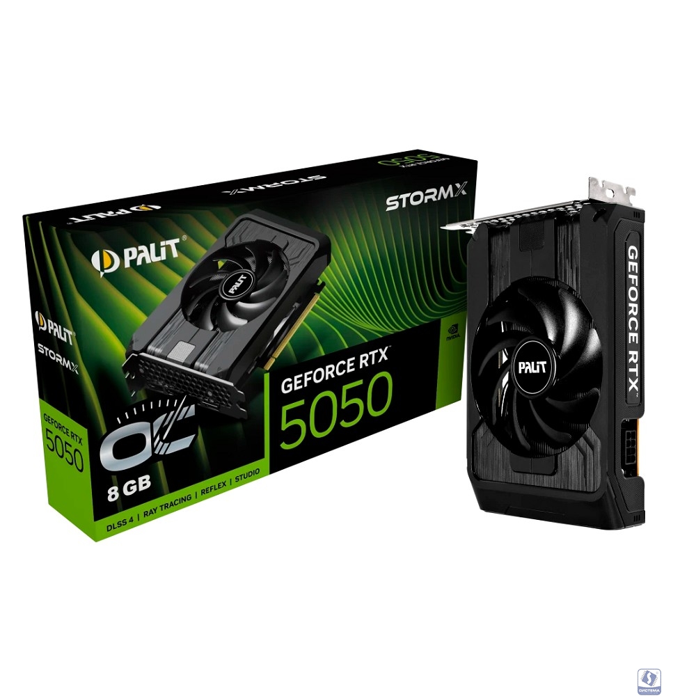 Видеокарта PCIE16 RTX5050 8GB PA-RTX5050 STORMX OC 8GB PALIT
