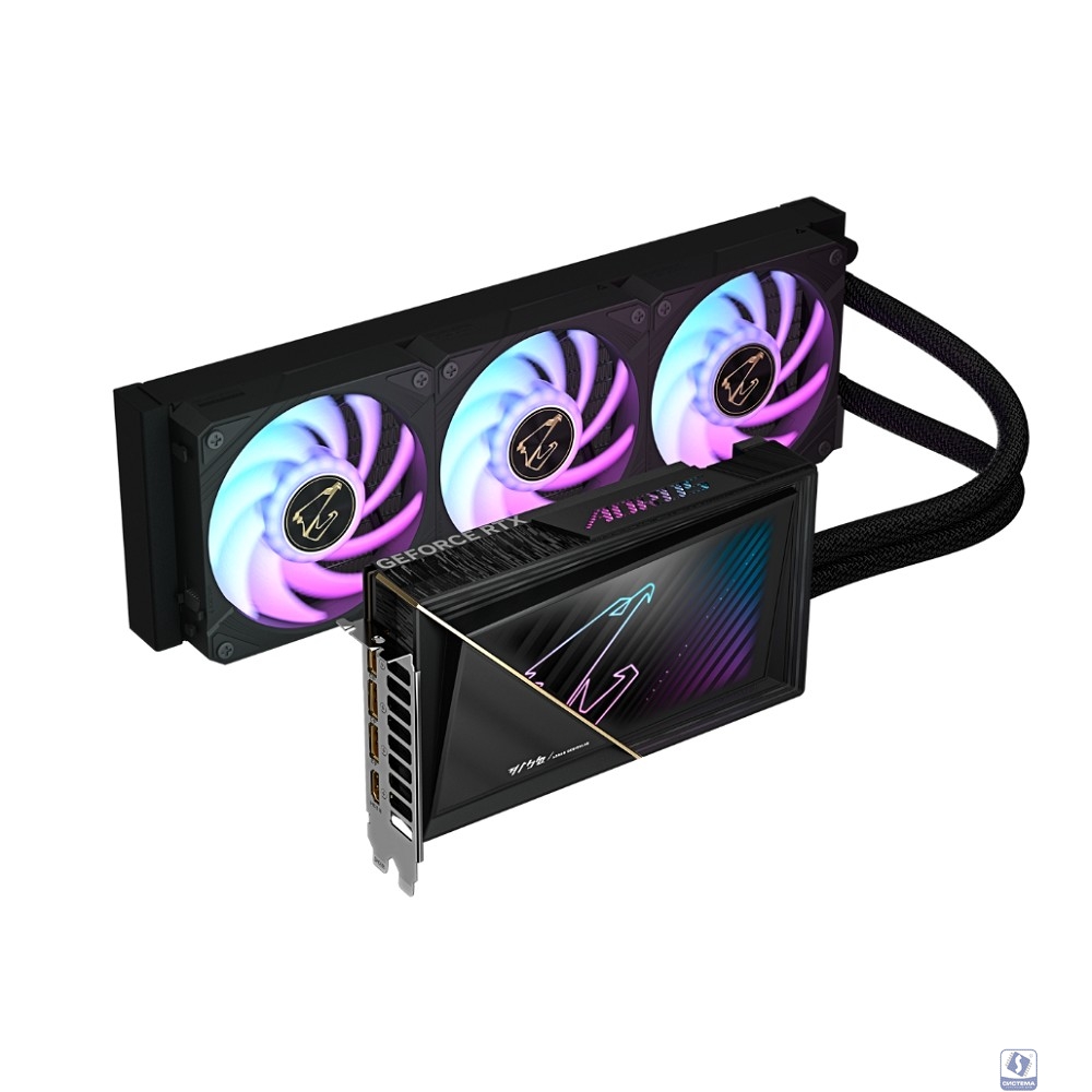 Видеокарта/ GV-N5080AORUSX W-16GD