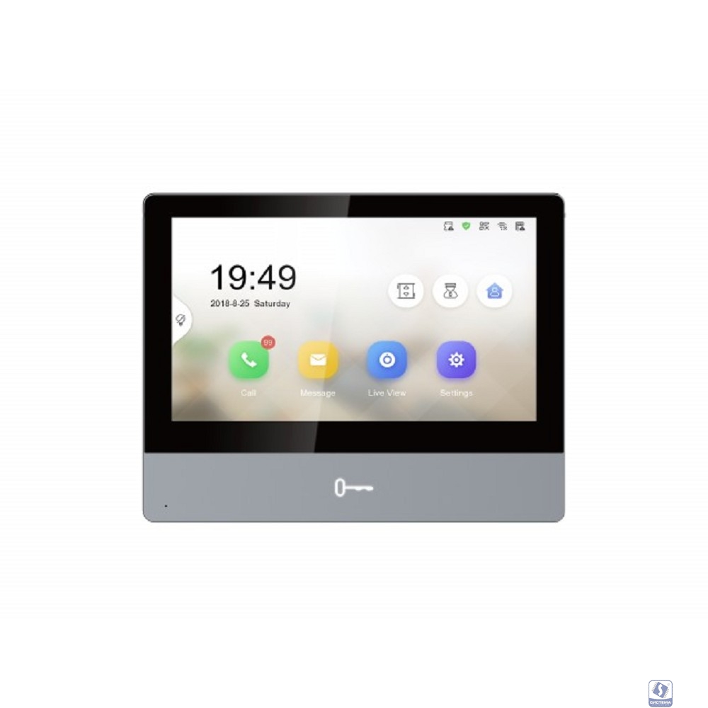 HIKVISION DS-KH8350-WTE1 7“ IP видеодомофон с WI-FI