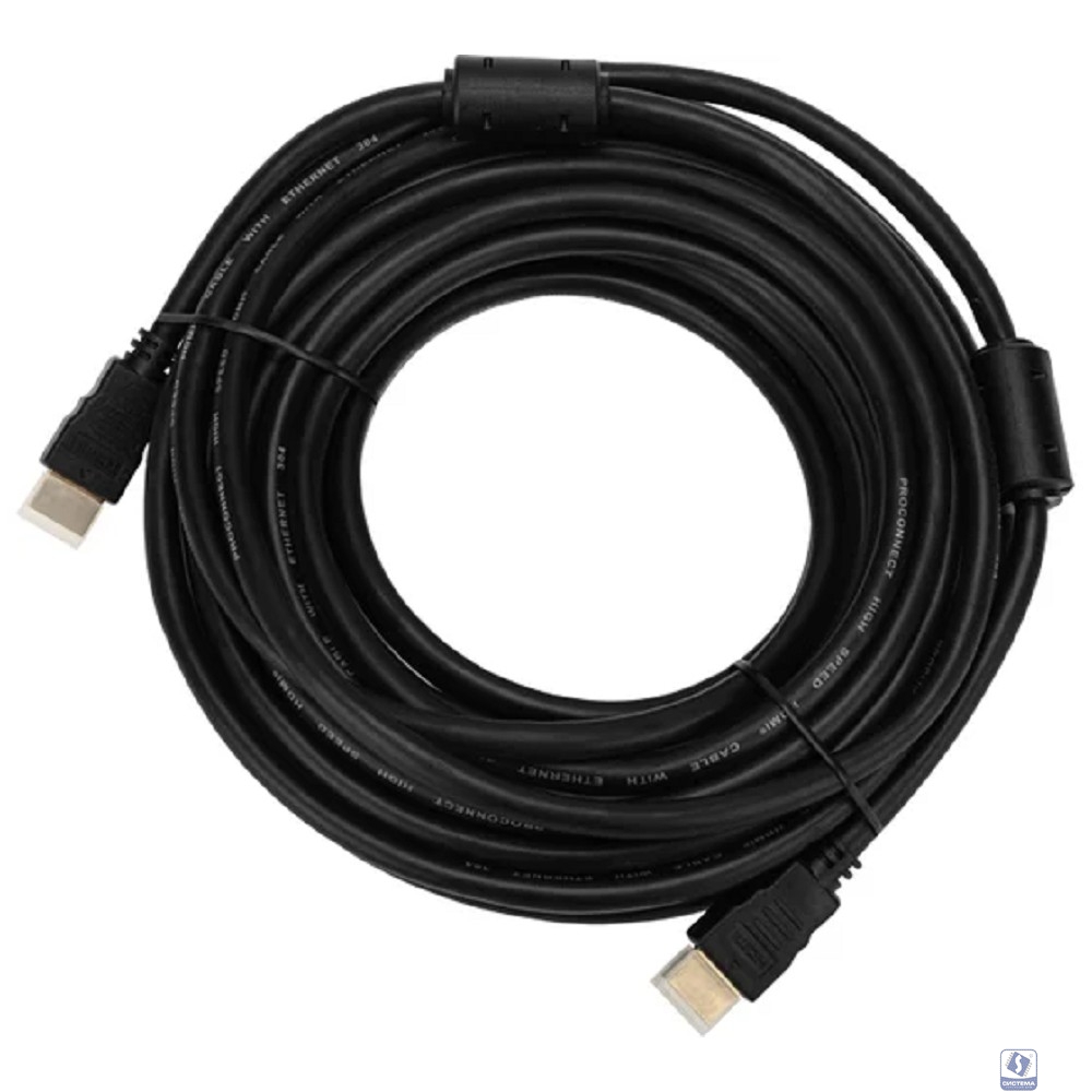 PROconnect (17-6209-6) Кабель HDMI - HDMI 1.4, 15м, Gold 
