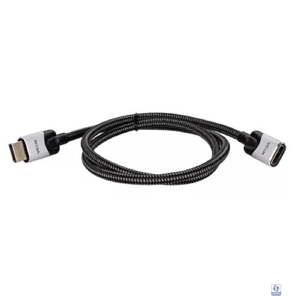 Кабель удлинительный DISPLAY PORT v1.4, 8K@60Hz, 1m, медь,  VCOM <CG635F-1.0>