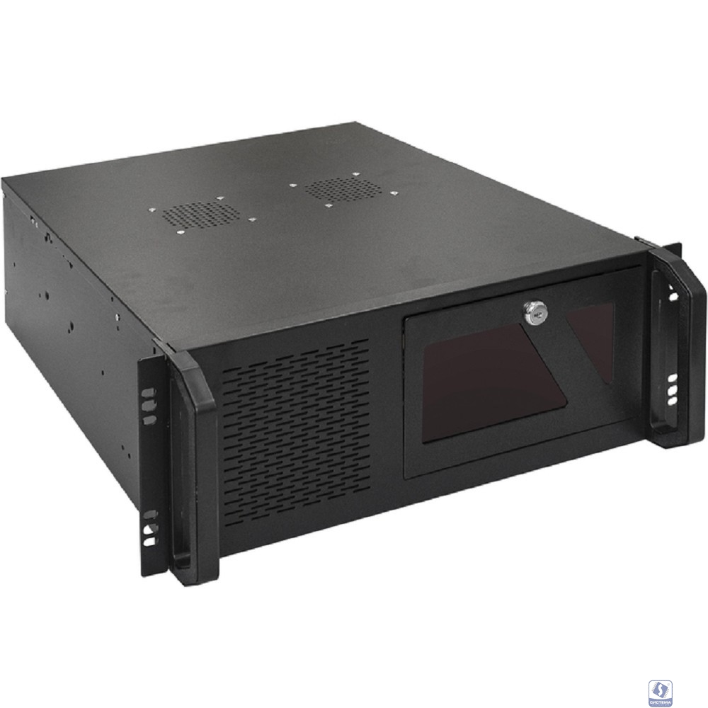Exegate EX300085RUS Серверный корпус ExeGate Pro 4U480-06/4U4021S <RM 19", высота 4U, глубина 480, БП 1000PAS, USB>