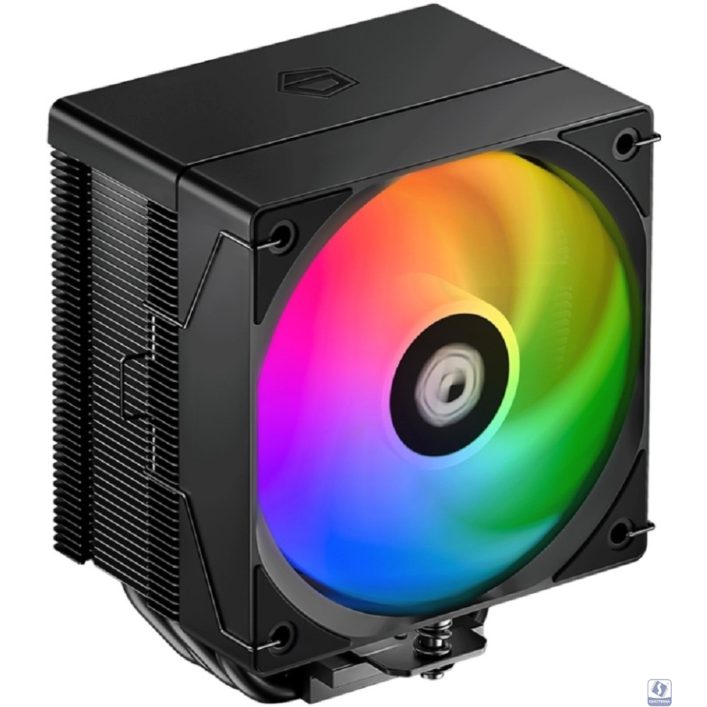 Cooler ID-Cooling SE-904-XT ARGB BLACK LGA1851/1700/1200/115X/AM5/AM4 ( TDP 180W, PWM, 4 тепл.трубки прямого контакта, FAN 100mm, Addressable RGB LED) RET