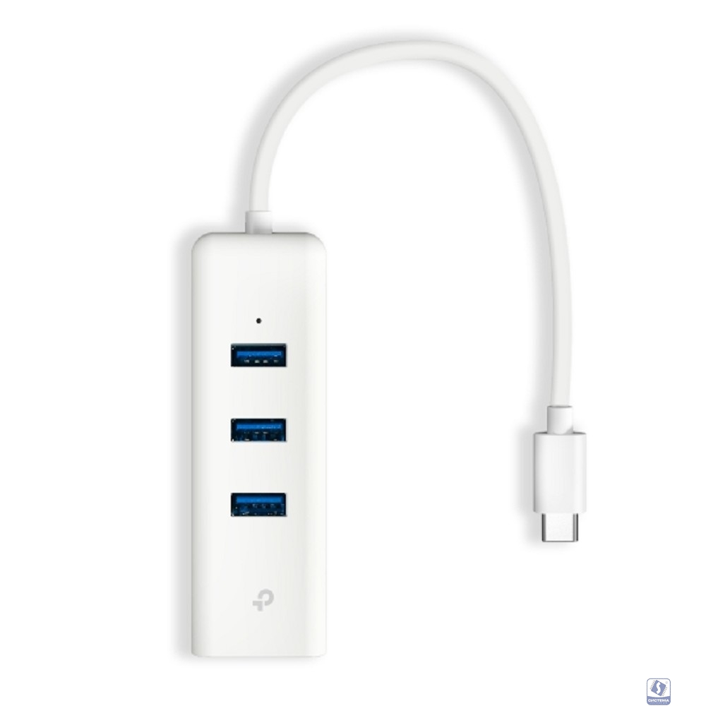 TP-Link UE330C 3-портовый концентратор и гигабитный адаптер USB Type-C