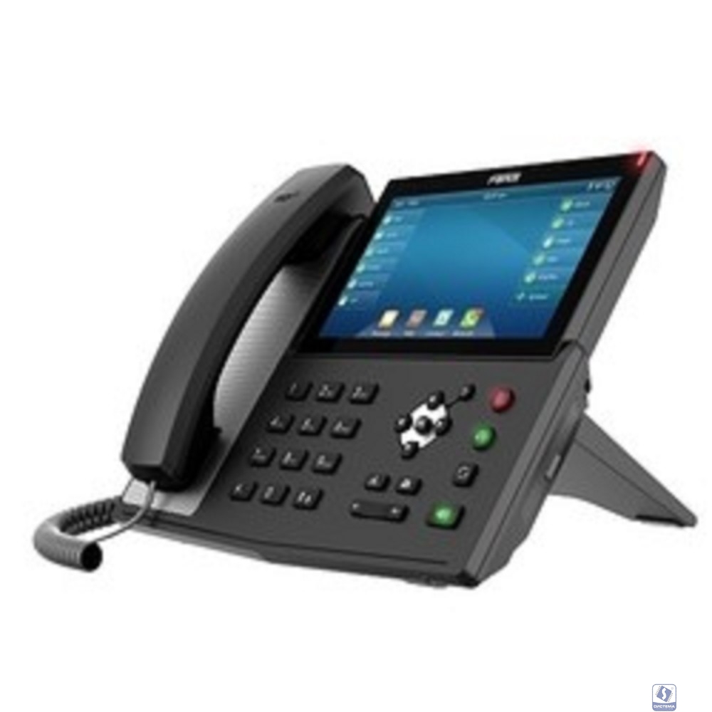 Fanvil X7(rev B-V2) 20 линии SIP, HD аудио,7 "сенсорный экран 800x480, имеет 2 порта Gigabit LAN, питание PoE, WIFI, Bluetooth