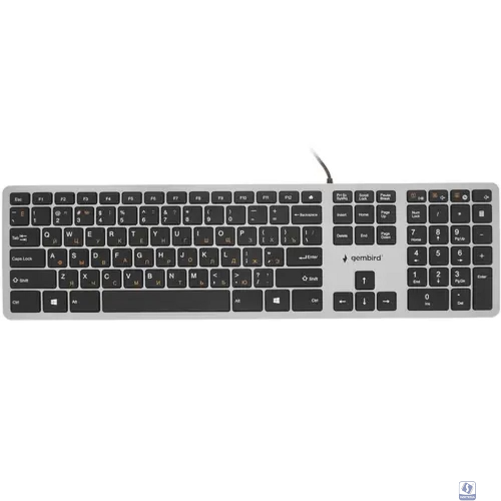 Клавиатура ноутбучного типа  Gembird KB-8420,