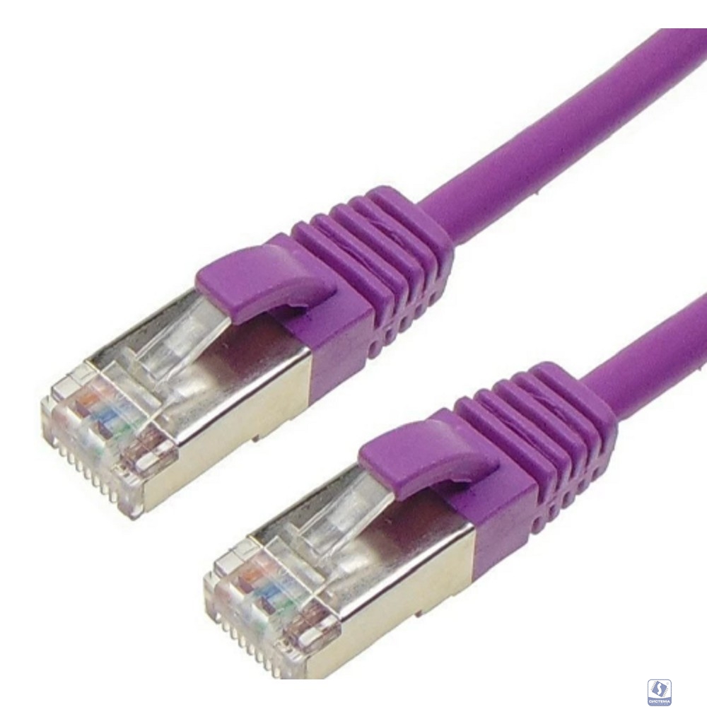 Кабель ACD Патч-корд ACD-LPS6A-50P |ACD-LPS6A-50P| Cat6a SSTP, 27AWG,CU Фиолетовй, 5.0м, (741890) 