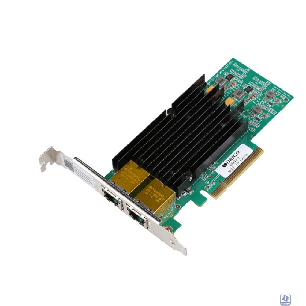 ORIGO ON420/A1A Сетевой адаптер PCI-E x8, 2x10GBase-T