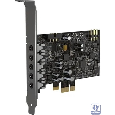 Звуковая карта PCI-E Creative Audigy FX V2,  5.1, Ret [70sb187000000]