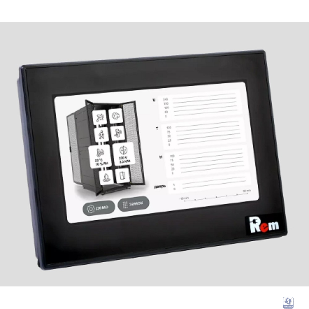 REM HMI-дисплей 7” (сенсорная панель оператора), стандартный R-HTP-07S01